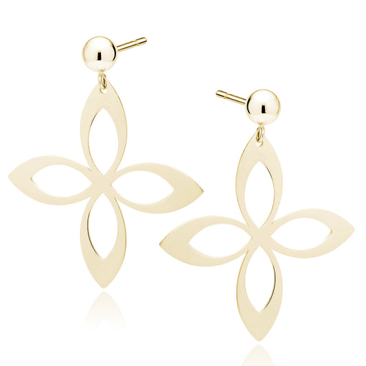 Gold-plated, Silver Earrings Z2125EG